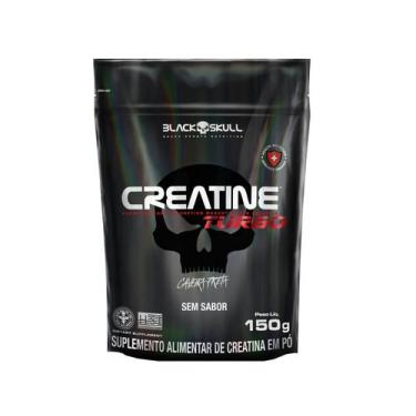 Imagem de Creatina Turbo Black Skull - Creatine Monohidratada Refil 150g, 1 Unid