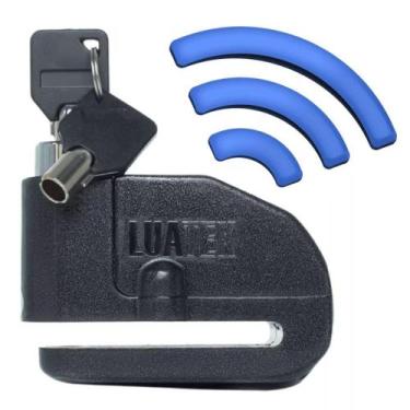 Imagem de Luatek Cadeado Trava de Freio a Disco Antifurto Com Som de Alarme Para