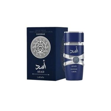 Imagem de Perfume arabe lattafa asad zanzibar 100ml parfum masculino original