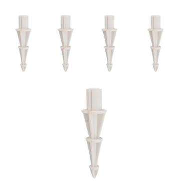 Imagem de Kit 5 Unidades Dentes Estaca Gotejador Arco Netafim 25cm