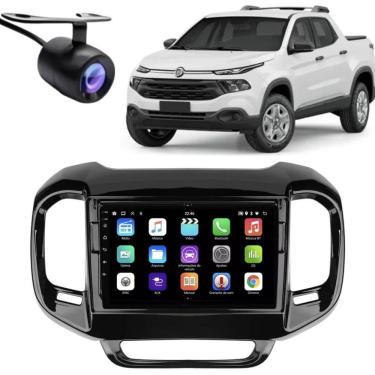 Imagem de Central Multimídia Automotiva 2 Din E-tech Premium 9 Polegadas com Wi-Fi e Bluetooth An...