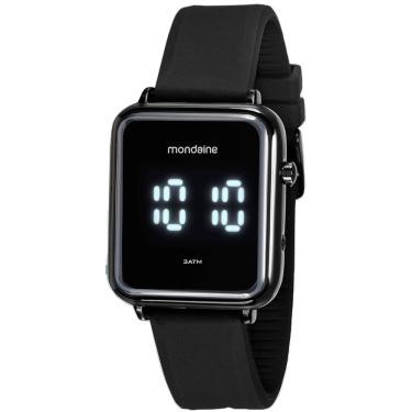 Imagem de Relógio MONDAINE masculino digital preto 32151GPMVPI2