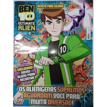 Imagem de Revista Para Colorir Ben 10 Ultimate Alien Ed. 4 - Online Editora