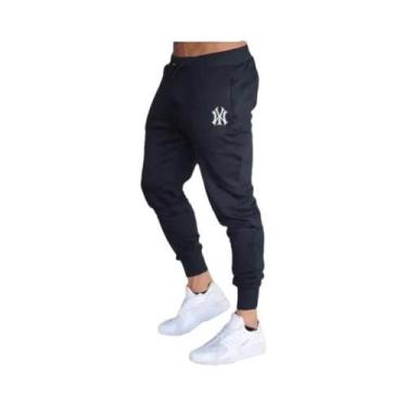 Imagem de Calças de Moletom Masculinas Casual - Estilo Harajuku para Verão, BR-P