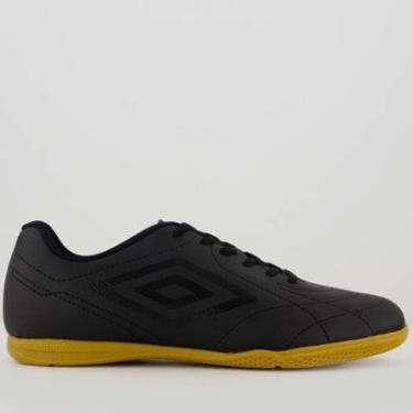 Imagem de Chuteira Umbro Class Footballer Futsal Preta-Masculino