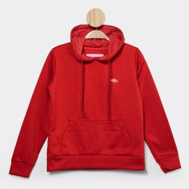 Imagem de Moletom Juvenil Pix Love Casual Com Capuz, Laranja, 10A