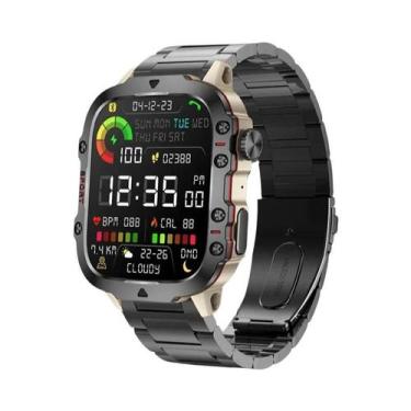 Imagem de Relógio Inteligente GPS Militar Masculino 5ATM Para Esportes Ao Ar Liv