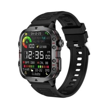 Imagem de Relógio Inteligente GPS Militar Masculino 5ATM Para Esportes Ao Ar Liv