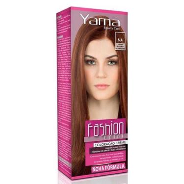 Imagem de Coloração Fashion Color 6.4 Louro Escuro Acobreado 60g - Yamá