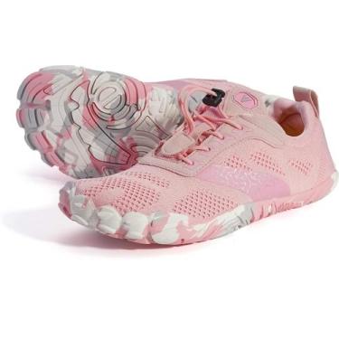 Imagem de Tênis de corrida Joomra Barefoot femininos tamanho 8.5, todos rosa 39