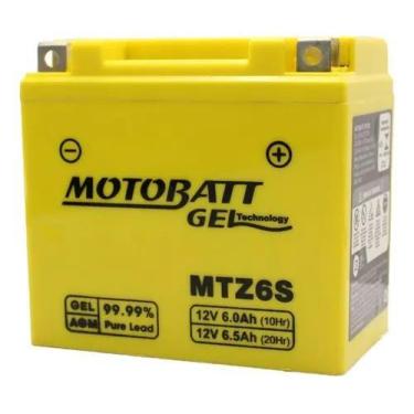 Imagem de Moto Bateria Motobatt Gel Mtz6s 6ah Honda Cg 150 Titan Mix