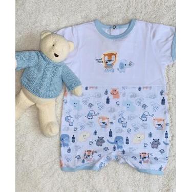 Imagem de Macacão para Bebê estilo Romper Leão 100% Algodão - Ateliê Amore Mio, 