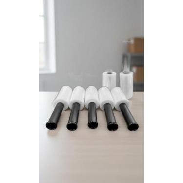 Imagem de Kit 10 Bobinas Filme Stretch 10cm Com Cabo Giratório - Congratulations