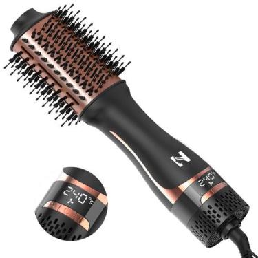 Imagem de Escova Secadora de Cabelo Nicebay Oval Cerâmica com Íons Negativos