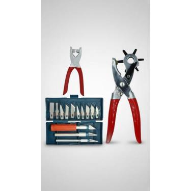 Imagem de Kit Alicate Vazador + Ilhós + Estilete Precisão - Congratulations Stor