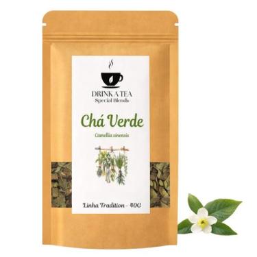 Imagem de Chá Verde Natural Infusão Termogênico Folhas 40g - Drink a Tea