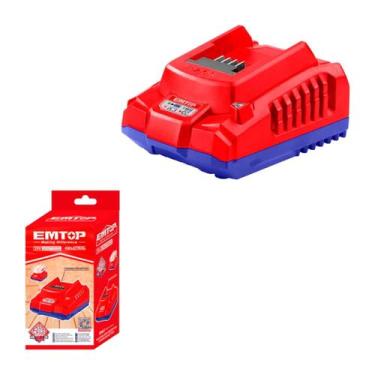 Imagem de Carregador Bateria 20v 2a Compatível 20v 2ah 4ah 5ah Emtop
