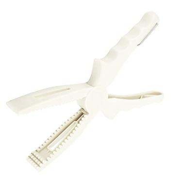 Imagem de Pinça de aperto de peixe, fácil de transportar Tamanho pequeno Leve ABS Material plástico de alta resistência Pinça de pesca em ABS Prática de usar ao ar livre(Luminoso)