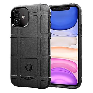 Imagem de Capa Case Armadura Anti Impacto para Apple iPhone 11 (Tela 6.1), Tactical Armor Rugged Shield, TPU, Cushion Design Shell, Apple iPhone 11 (Tela 6.1) (Preto)