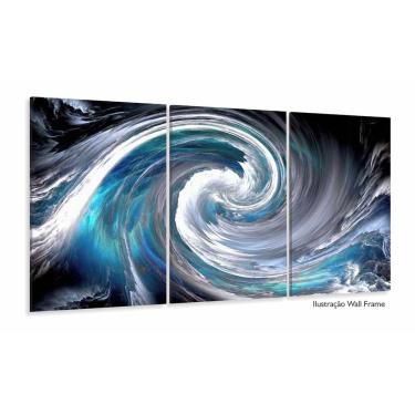 Imagem de Quadro Decorativos Pinturas com 120x60 3 peças