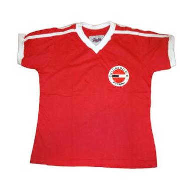 Imagem de Camisa Colorado 1980 Liga Retrô Infantil  Vermelha 10