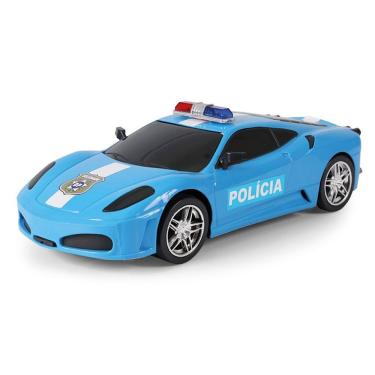 Imagem de Brinquedo Carrinho de Polícia Sportcar Infantil Poliplac
