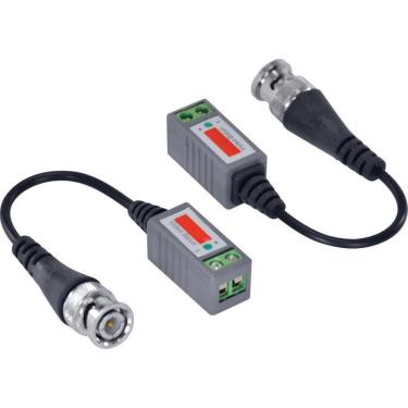 Imagem de Video Balun Com Extensão Passivo Bnc X Cabo Lan Par