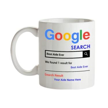 Imagem de Caneca auxiliar personalizada, melhor ajudante, xícara de café auxiliar, presente de ajuda, ideia de auxiliar, ideia de presente de mordaça, caneca auxiliar com nome personalizado, presente para auxiliar