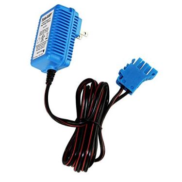 Imagem de SafeAMP Carregador de bateria de 12 volts certificado UL compatível com bateria Peg Perego® de 12 V para trator John Deere Ground Force, John Deere Gator XUV Polaris RZR 900 Powered Ride On Car