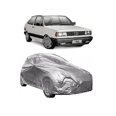 Imagem de Capa Cobrir Carro Gol Quadrado Forrada e 100% Impermeável Bezz Protege Sol e Chuva