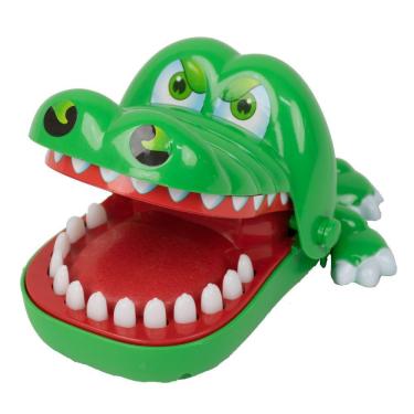 Imagem de Jogo Desafio Croc Croc Brinquedo Jacaré Morde Dedos - BBR Toys