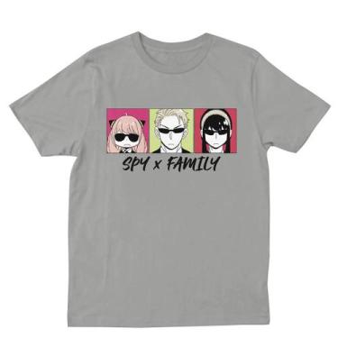 Imagem de Camiseta Unissex Algodão Anime Spy X Family Anya - Justfeel