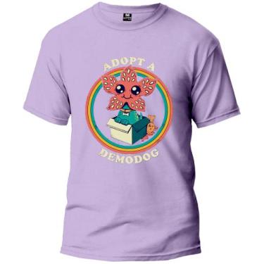 Imagem de Camiseta Adopt A Demondog Básica Malha Algodão 30.1 Masculina E Femini