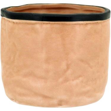 Imagem de CACHEPÔ 10x12x12cm CERÂMICA BEGE