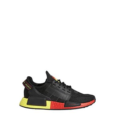 Imagem de adidas Kids Boys NMD_R1.V2 Lace Up Sneakers Shoes Casual - Black,Red - Size 5 M