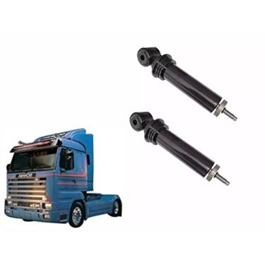 Imagem de PAR AMORTECEDOR CAB.PARA SCANIA 113R TRASEIRO PARA SCANIA 112 113 CARA CHATA
