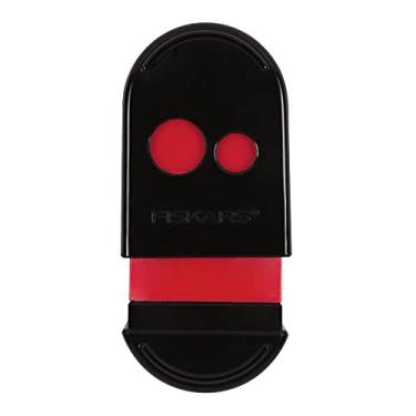 Imagem de Fiskars 12-95900J Apontador de lápis e giz de cera sem bagunça, as cores recebidas podem variar