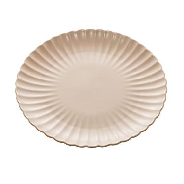 Imagem de Prato de Porcelana Nórdica Cinza Matt 26cm x 3cm - Wolff