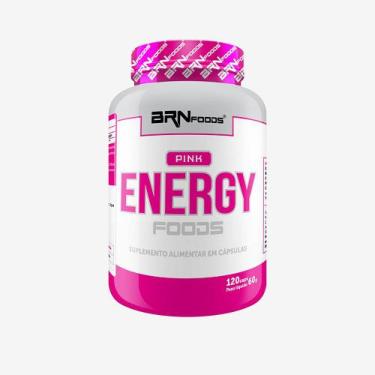 Imagem de Pink Energy Foods 120 Cáps  Brnfoods - Br Nutrition Foods