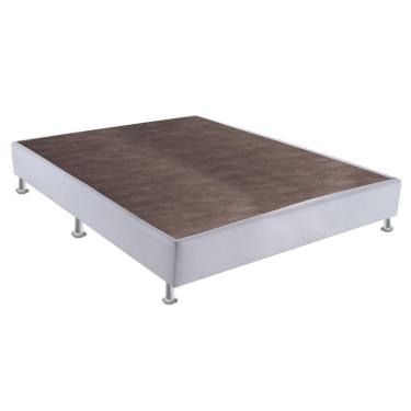 Imagem de Base Sommier Corino Casal 138x188x23cm Ortobom Branco