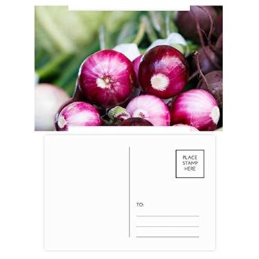 Imagem de Cartão postal para celebração de flores de Natal cebola fresca, temperado, vale-presente