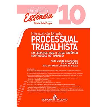Imagem de Manual De Direito Processual Trabalhista - Edição 10 - Coleção Direito Em Essência
