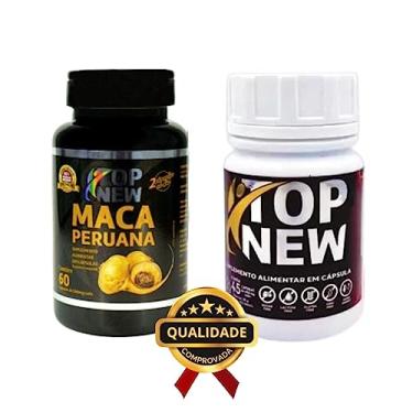 Imagem de Kit Top New 45 Capsula + Maca Peruana Original Natural (Sem sabor)