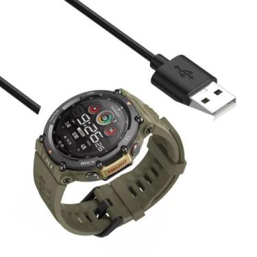 Imagem de Cabo Carregador Magnético Usb Para Smartwatch Amazfit T-Rex - Imagine