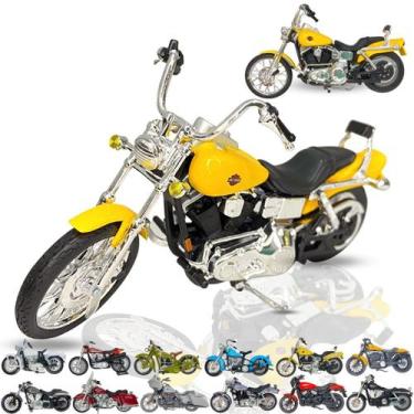 Imagem de Miniatura Moto Harley Davidson De Metal Maisto Oficial - Europio