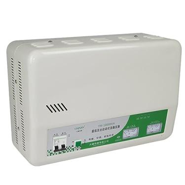 Imagem de Estabilizador automático de tensão, pressão ultrabaixa 220 V resistente montado na parede regulador de tensão CA doméstico automático para aparelhos domésticos instáveis
