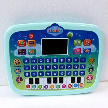 Imagem de Generic - Tablet LED de Luz Aprendendo Função Mti Educação Infantil Ponto de História Leitura Brinquedo Infantil Verde