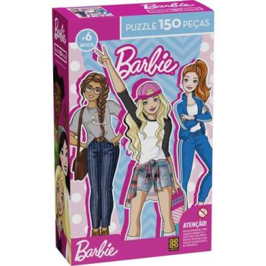 Imagem de Quebra-Cabeca Cartonado Barbie P150 - Grow