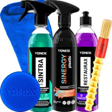 Imagem de Produto para Revitalizar Plasticos Sinergy Plastic Carbosiloxy Restaurax Sintra fast Apc Vonixx