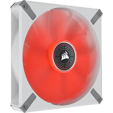 Imagem de Cooler FAN Corsair ML140 RGB Elite Magnetic, 140mm, LED Vermelho, Branco - CO-9050129-WW